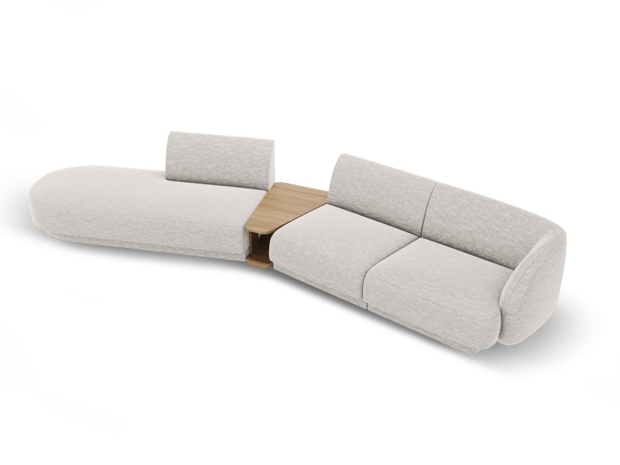 MICADONI  Modulsofa til venstre, Miley, 4 seter, 360x167x70