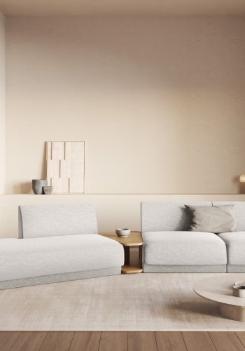 MICADONI  Modulsofa til venstre, Miley, 4 seter, 360x167x70