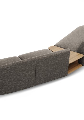 MICADONI  Modulsofa til venstre, Miley, 4 seter, 360x167x70