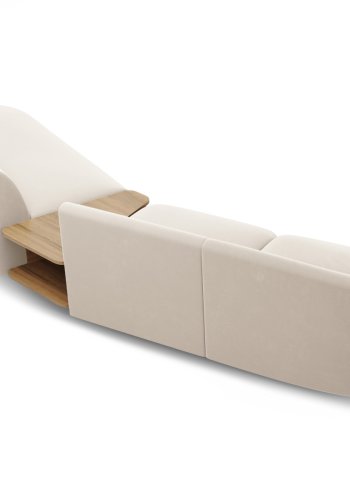 MICADONI  Modulsofa i flyel til hyre, Miley, 4 seter, 360x167x70