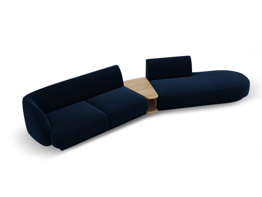 MICADONI  Modulsofa i flyel til hyre, Miley, 4 seter, 360x167x70