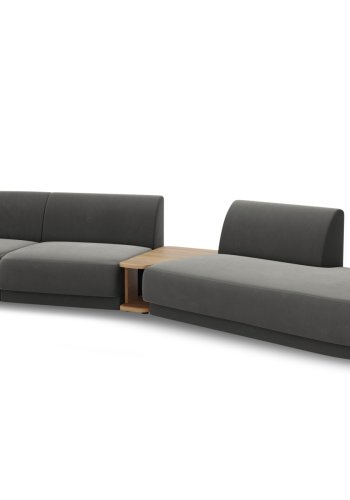 MICADONI  Modulsofa i flyel til hyre, Miley, 4 seter, 360x167x70