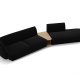 MICADONI  Modulsofa i flyel til hyre, Miley, 4 seter, 360x167x70