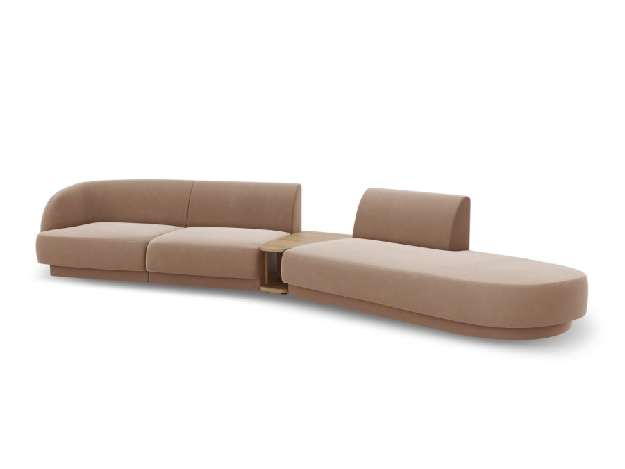 MICADONI  Modulsofa i flyel til hyre, «Miley», 4 seter, 360x167x70