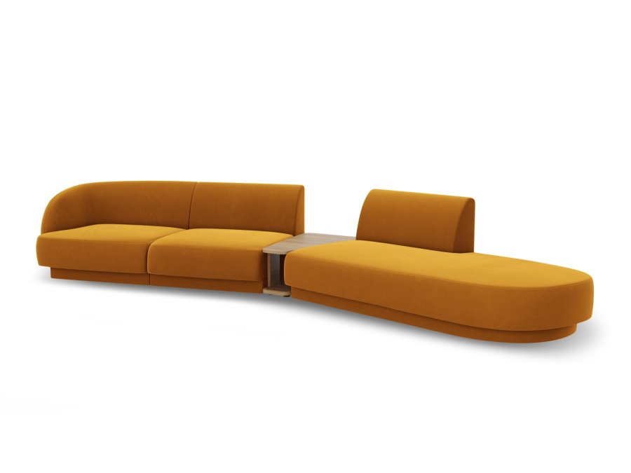 MICADONI  Modulsofa i flyel til hyre, «Miley», 4 seter, 360x167x70