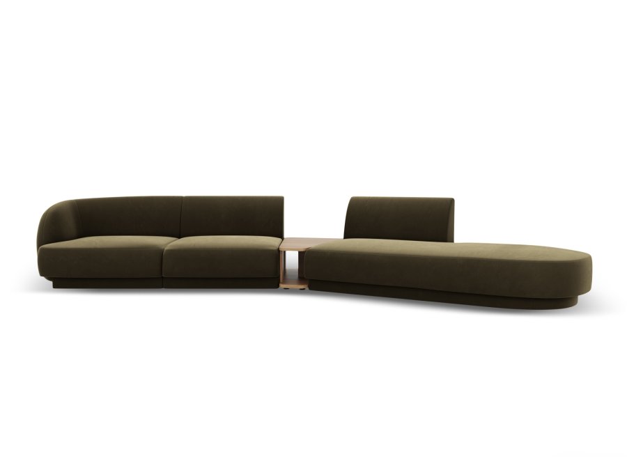 MICADONI  Modulsofa i flyel til hyre, Miley, 4 seter, 360x167x70