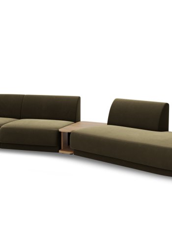MICADONI  Modulsofa i flyel til hyre, Miley, 4 seter, 360x167x70
