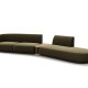MICADONI  Modulsofa i flyel til hyre, Miley, 4 seter, 360x167x70