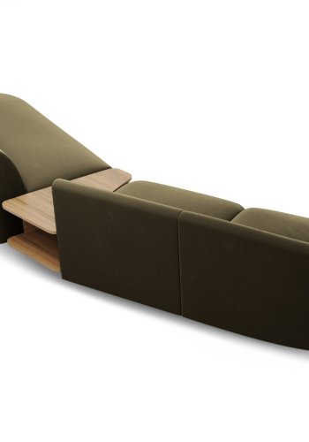 MICADONI  Modulsofa i flyel til hyre, Miley, 4 seter, 360x167x70