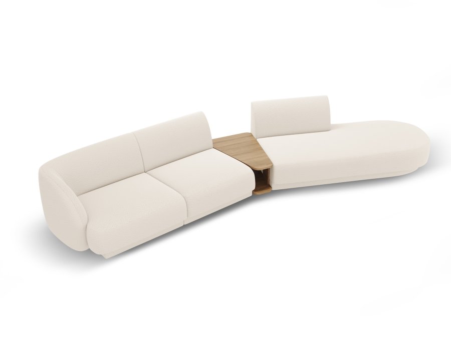 MICADONI  Modulsofa til hyre, Miley, 4 seter, 360x167x70