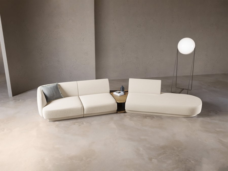 MICADONI  Modulsofa til hyre, Miley, 4 seter, 360x167x70