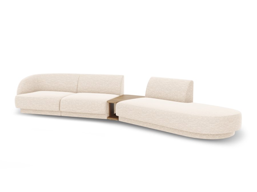 MICADONI  Modulsofa til hyre, Miley, 4 seter, 360x167x70