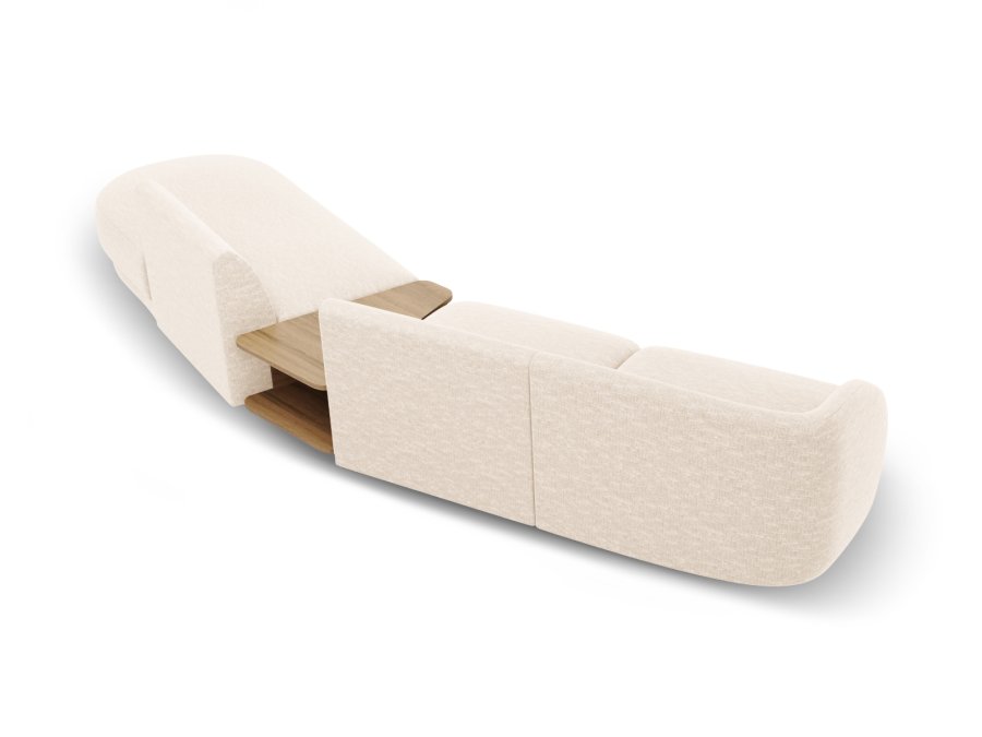 MICADONI  Modulsofa til hyre, Miley, 4 seter, 360x167x70