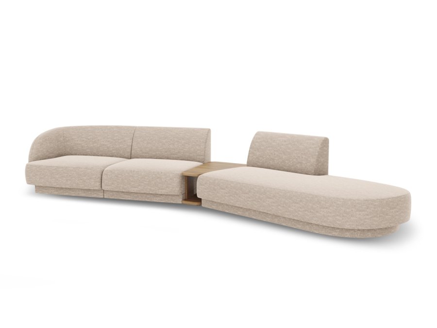 MICADONI  Modulsofa til hyre, Miley, 4 seter, 360x167x70