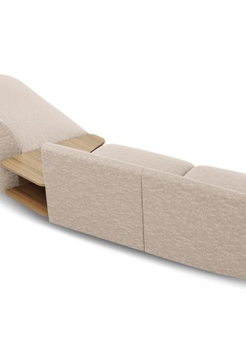 MICADONI  Modulsofa til hyre, Miley, 4 seter, 360x167x70