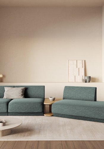 MICADONI  Modulsofa til hyre, Miley, 4 seter, 360x167x70