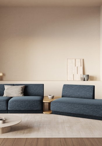 MICADONI  Modulsofa til hyre, Miley, 4 seter, 360x167x70