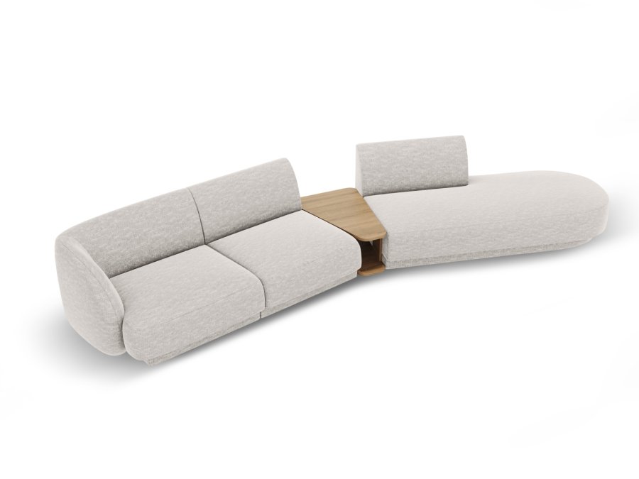 MICADONI  Modulsofa til hyre, Miley, 4 seter, 360x167x70