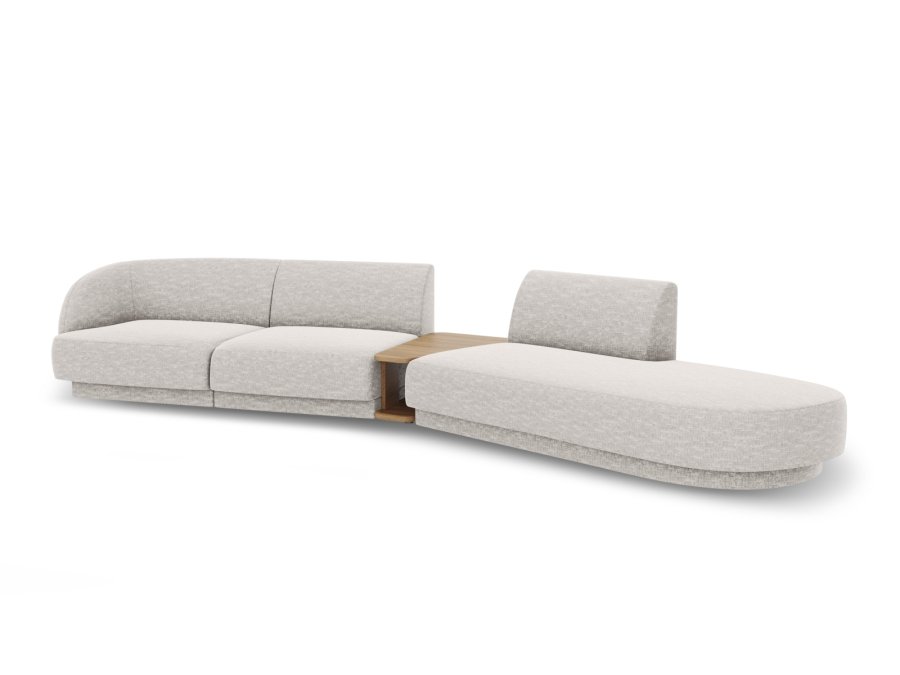 MICADONI  Modulsofa til hyre, Miley, 4 seter, 360x167x70