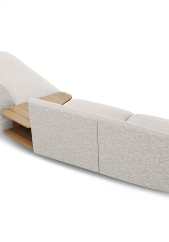 MICADONI  Modulsofa til hyre, Miley, 4 seter, 360x167x70