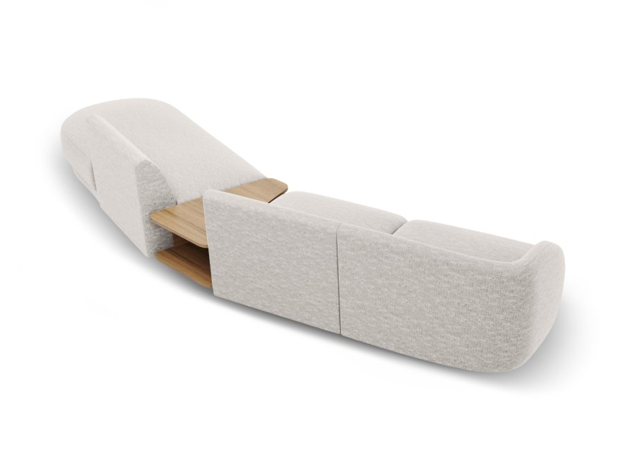 MICADONI  Modulsofa til hyre, Miley, 4 seter, 360x167x70