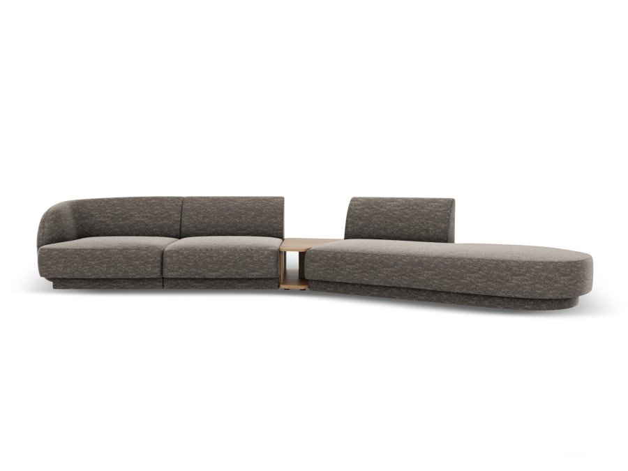 MICADONI  Modulsofa til hyre, Miley, 4 seter, 360x167x70