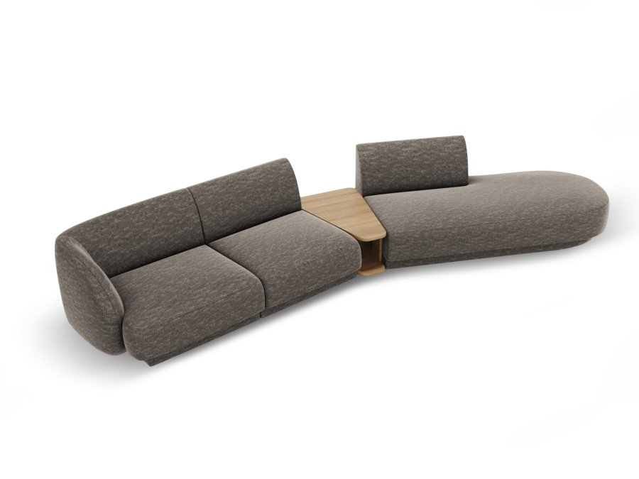 MICADONI  Modulsofa til hyre, Miley, 4 seter, 360x167x70