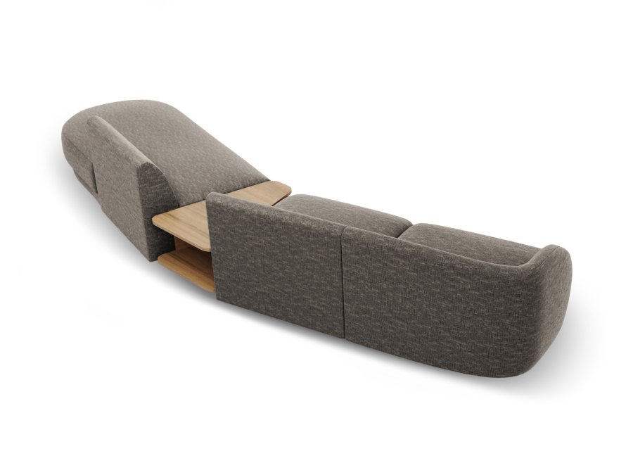 MICADONI  Modulsofa til hyre, Miley, 4 seter, 360x167x70