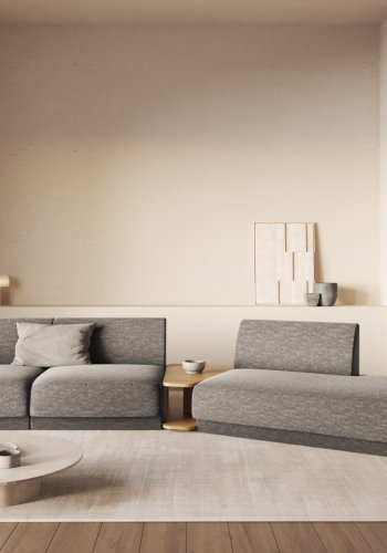 MICADONI  Modulsofa til hyre, Miley, 4 seter, 360x167x70