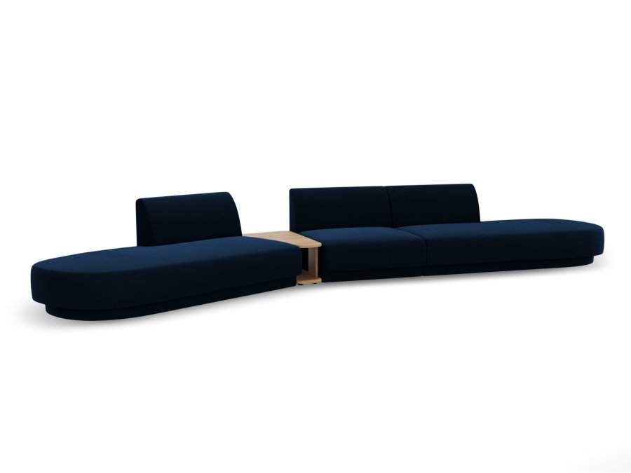 MICADONI  Modulsofa i flyel, venstre, Miley, 5 seter, 425x137x70