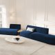 MICADONI  Modulsofa i flyel, venstre, Miley, 5 seter, 425x137x70