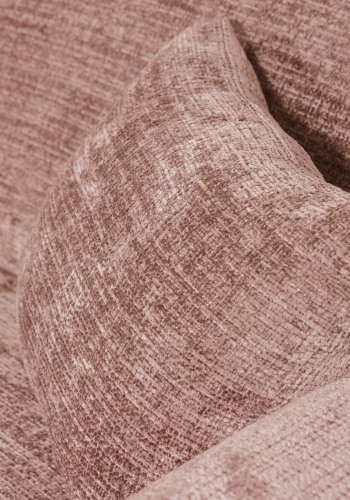 WOOOD CLOUD Schäslongsoffa Vänster Chenille Taupe/Rosa