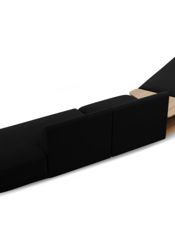 MICADONI  Modulsofa i flyel, venstre, Miley, 5 seter, 425x137x70