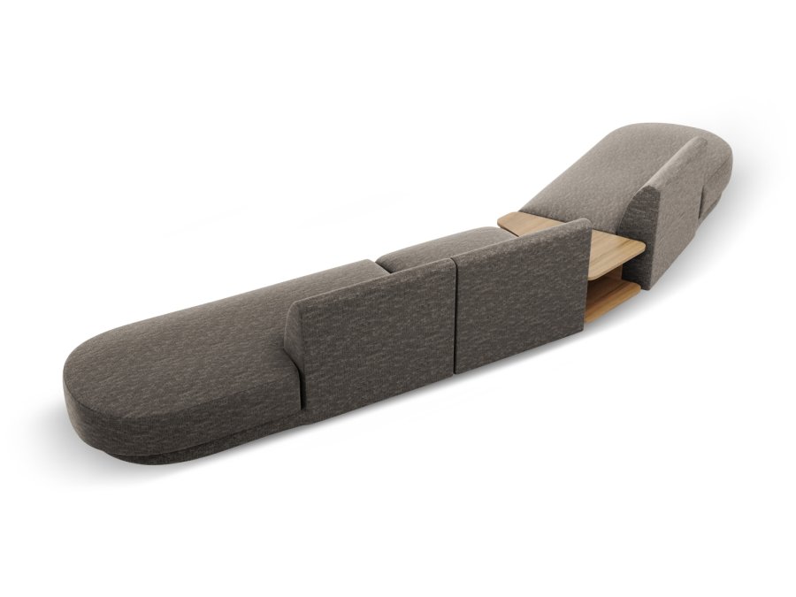 MICADONI  Modulsofa til venstre, Miley, 5 seter, 425x137x70