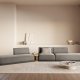 MICADONI  Modulsofa til venstre, Miley, 5 seter, 425x137x70