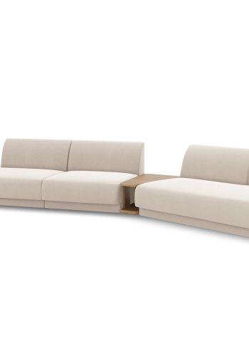 MICADONI  Modulsofa i flyel til hyre, Miley, 5 seter, 425x137x70