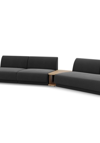 MICADONI  Modulsofa i flyel til hyre, Miley, 5 seter, 425x137x70