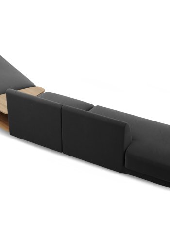 MICADONI  Modulsofa i flyel til hyre, Miley, 5 seter, 425x137x70