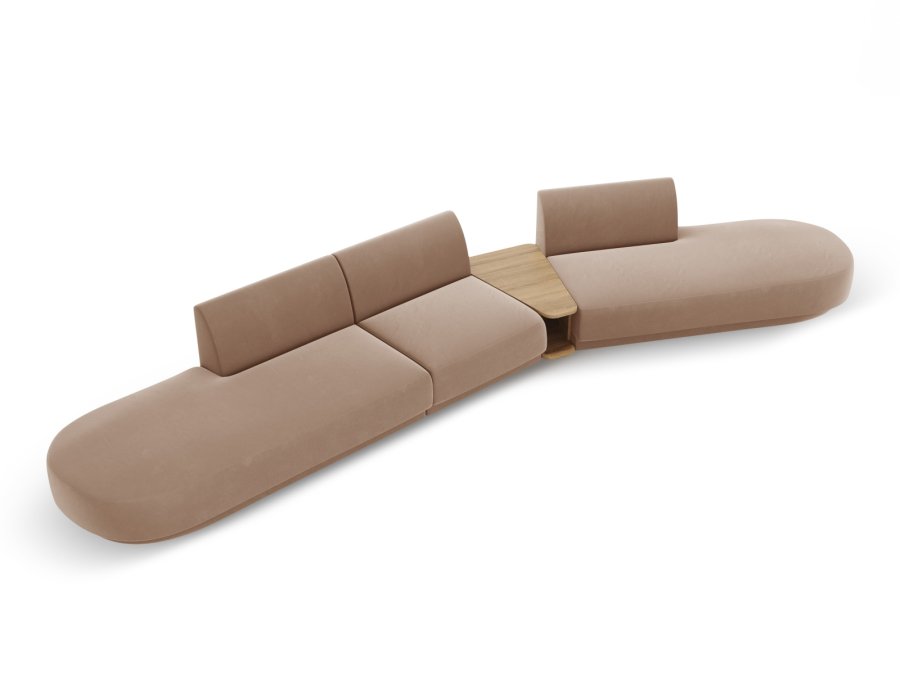 MICADONI  Modulsofa i flyel til hyre, Miley, 5 seter, 425x137x70