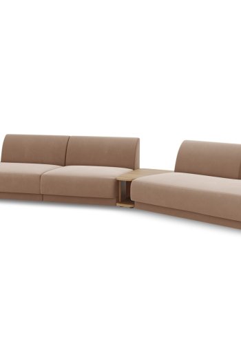 MICADONI  Modulsofa i flyel til hyre, Miley, 5 seter, 425x137x70