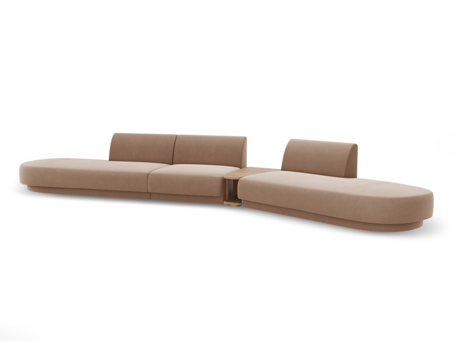 MICADONI  Modulsofa i flyel til hyre, Miley, 5 seter, 425x137x70