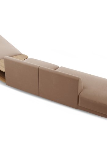 MICADONI  Modulsofa i flyel til hyre, Miley, 5 seter, 425x137x70