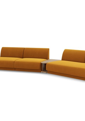 MICADONI  Modulsofa i flyel til hyre, Miley, 5 seter, 425x137x70