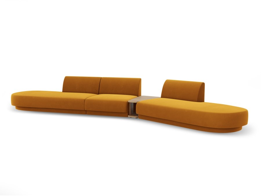 MICADONI  Modulsofa i flyel til hyre, Miley, 5 seter, 425x137x70