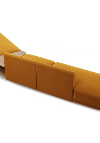 MICADONI  Modulsofa i flyel til hyre, Miley, 5 seter, 425x137x70