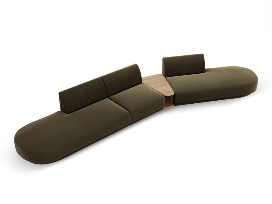 MICADONI  Modulsofa i flyel til hyre, Miley, 5 seter, 425x137x70