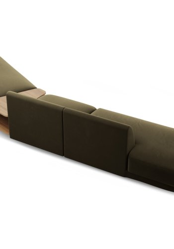 MICADONI  Modulsofa i flyel til hyre, Miley, 5 seter, 425x137x70