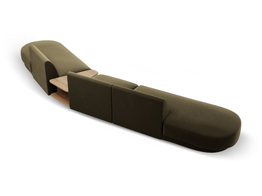 MICADONI  Modulsofa i flyel til hyre, Miley, 5 seter, 425x137x70