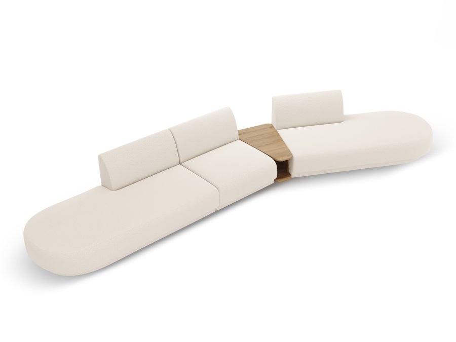 MICADONI  Modulsofa til hyre, Miley, 5 seter, 425x137x70