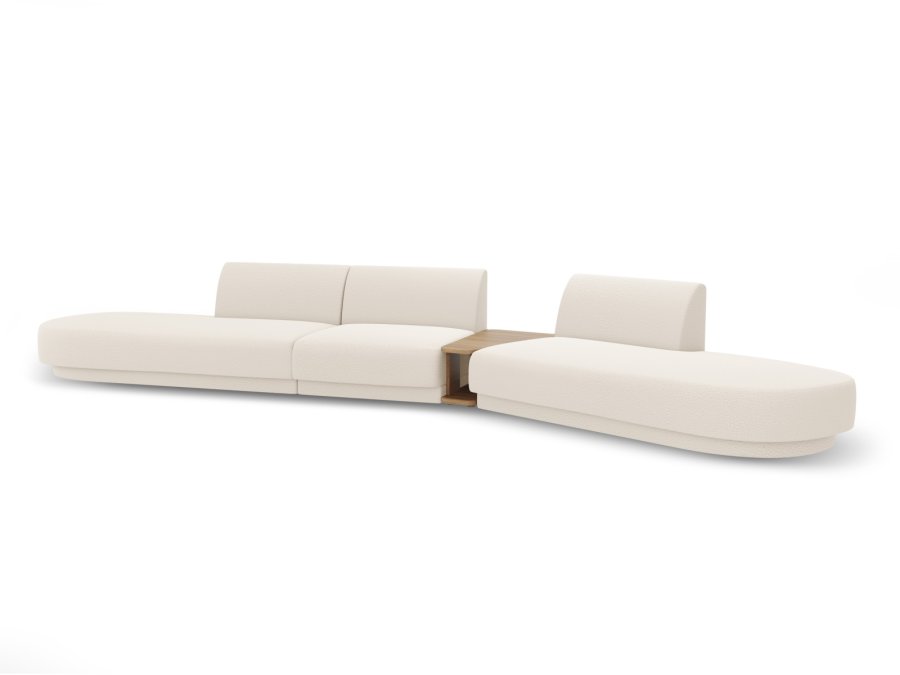 MICADONI  Modulsofa til hyre, Miley, 5 seter, 425x137x70